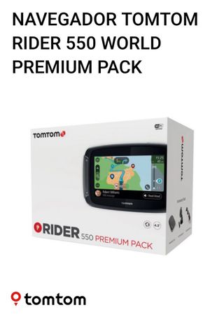 Navegador TomTom Rider 550 World Premium