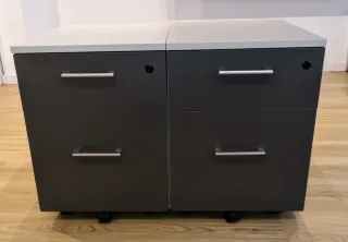 Cajoneras con ruedas para mesa