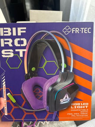Cascos Gaming FR-TEC BIFROST RGB LED