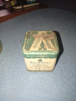 Antigua lata farmacia Normacol Schering