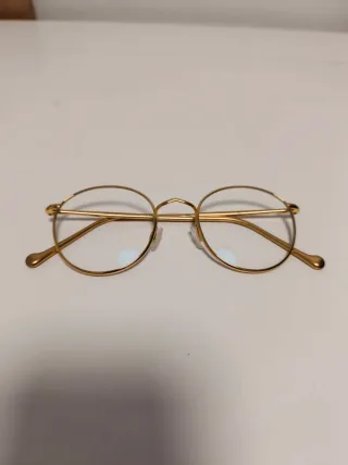 Gafas Moscot Originales Doradas