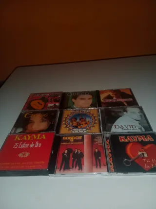 Lote 9 CDs: Los Chicos, Queco, Chiquete, Grego