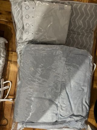 2Set Nórdico y Protector Cuna70x140 sabans ALONDRA