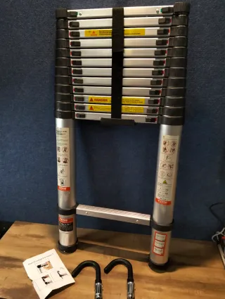 Escalera telescópica VEVOR aluminio 5m 170kg