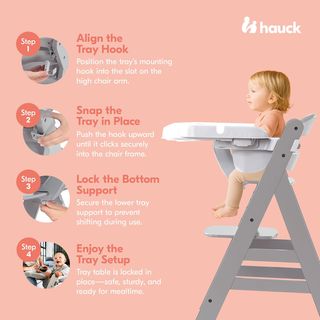 hauck Alpha Tray Bandeja Trona para Alpha Plus