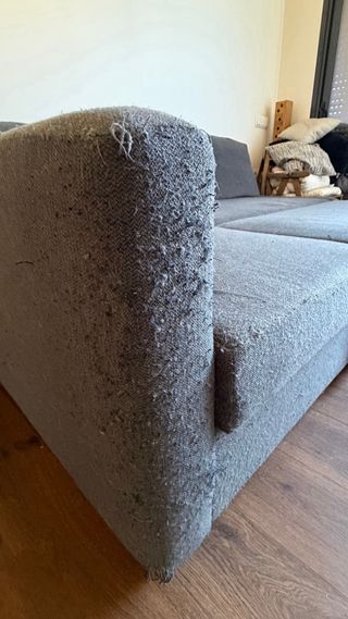 Sofá Cama Chaise Longue Ikea Gris