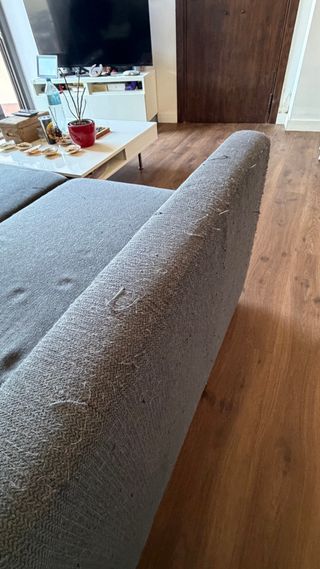 Sofá Cama Chaise Longue Ikea Gris
