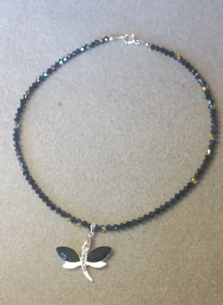 Conjunto Collar y Pulsera Libélula