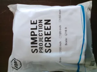 Proiettore LED PVO più Telo 100 pollici