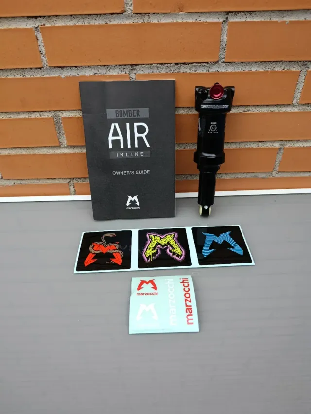 185x50mm MARZOCCHI Bomber Inline A LSR Evol 2025.