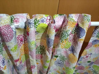 Cortinas estampadas multicolor