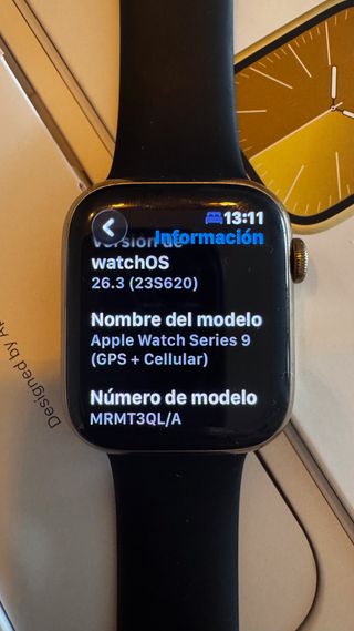 Apple Watch Series 9 GPS + Celular Acero Dorado