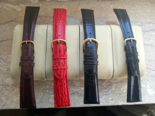 Lote correas vintage 20mm relojes