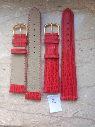 Lote correas vintage 20mm relojes