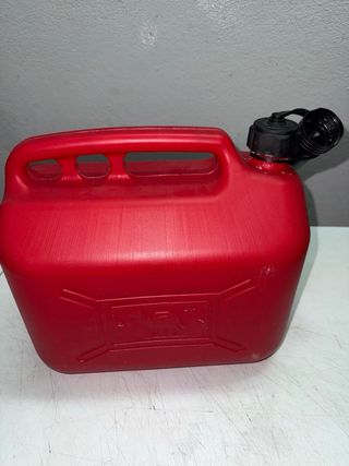 Garrafa combustible homogada 10L roja