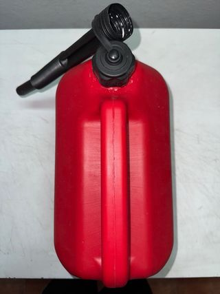 Garrafa combustible homogada 10L roja