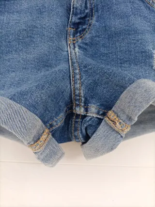 Shorts vaqueros denim niña azul XXS 32