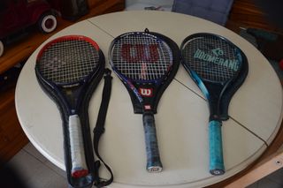 Lote 3 Raquetas Tenis +2 de regalo