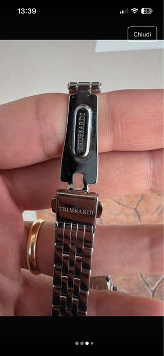 Orologio Trussardi donna oro/argento