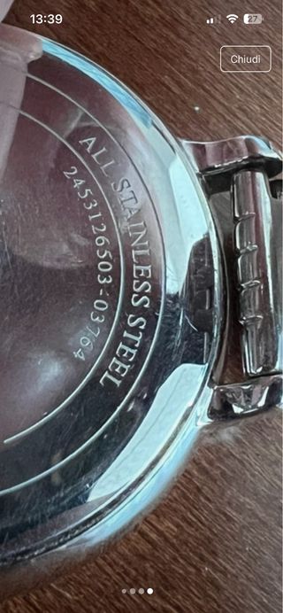 Orologio Trussardi donna oro/argento