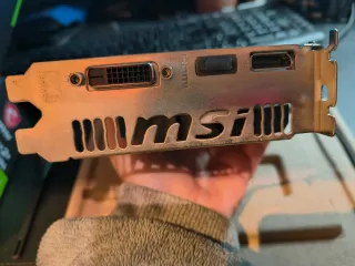 MSI Nvidia GeForce GTX 1050 Ti 4Gb