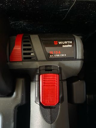 Wurth 2 radiales Tg 12a + taladro BS-12a+cargador