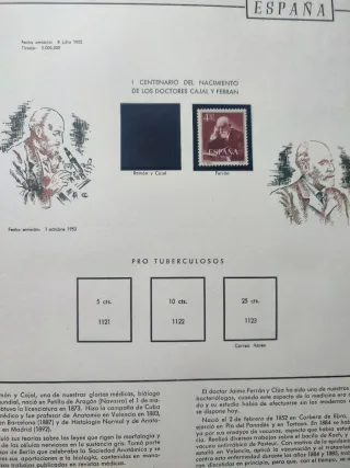 Álbum Sellos Estado Español Vol. I (1950-1965)