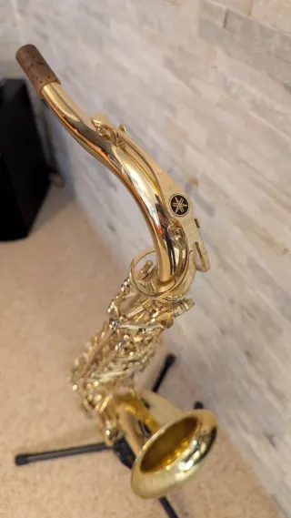 SAXO TENOR YAMAHA YTS-32 PURPLE LOGO