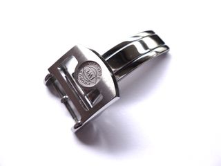 Chiusura deployante con fibbia stile IWC 18mm
