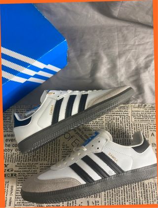 Adidas Samba OG Blanco Negro EU44