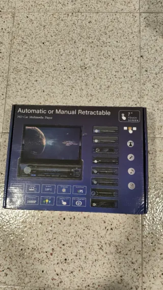 Radio Coche 1 DIN Carplay Android Auto