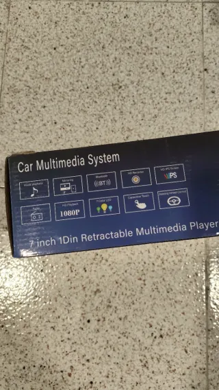 Radio Coche 1 DIN Carplay Android Auto