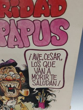 cómic, LOS PROFESIONALES DE LA HISTORIETA, EL HUMOR Y LA ILUSTRACIÓN, SOLIDARIDAD CON EL PAPUS 1977