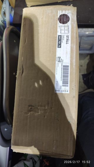 Zapatero STÄLL Ikea estrecho negro