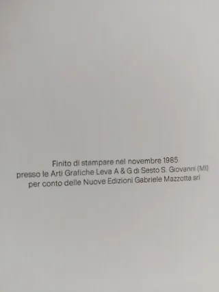 Libro Rino e Pietro Volpe, 1985