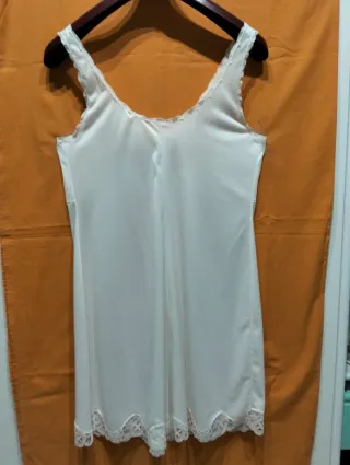 Sottoveste vintage pizzo taglia V/XL