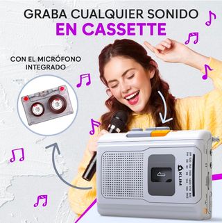 KLIM K8 Walkman Reproductor Cassette y Radio Nuevo