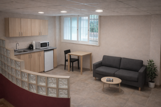 Alquiler de sala privada para descanso y almuerzo