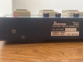 Pedalera Ibanez Guitarra