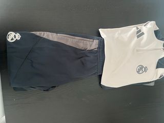 Chandal Real Madrid Adidas 2024 Beige Rosado/Negro