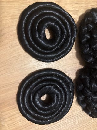 Moños Fallera Adulta Negros