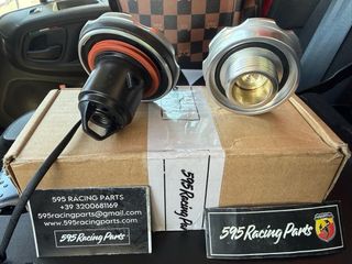 Tapones Abarth Gasolina y Aceite