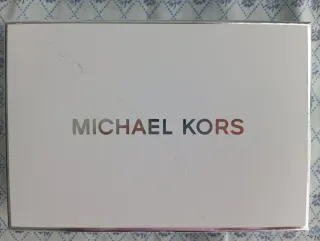 Tarjetero Michael Kors Azul Cocodrilo