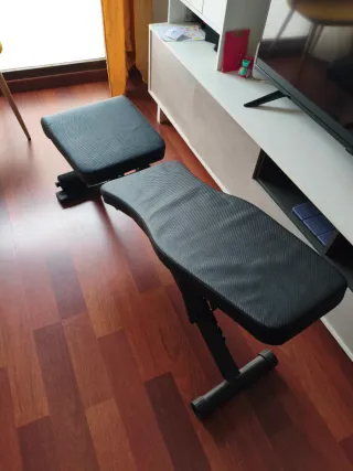 Pack Gimnasio Mancuernas y Barras + banco