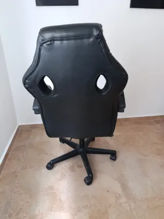 Silla de estudio negra