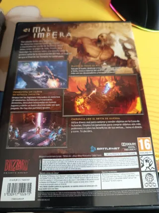 Diablo 3 PC edición especial caja de cartón