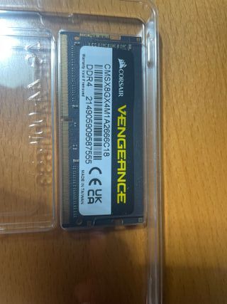 Memoria RAM Corsair DDR4 8GB 2666MHz (portatil)