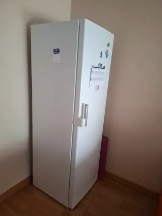 Congelador vertical blanco