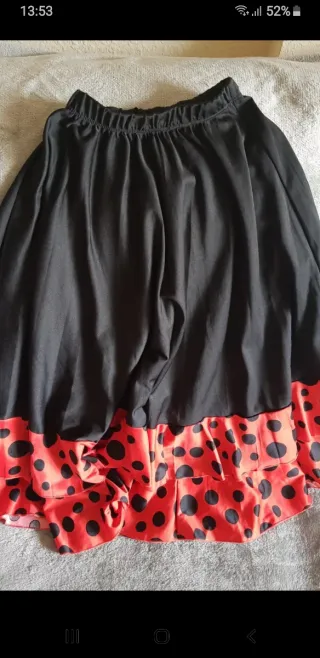 Falda flamenca niña T/10