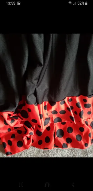 Falda flamenca niña T/10